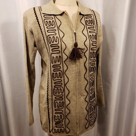 ADOLFO ~ Acrylic Lambswool ~ VINTAGE ~ Sweater - Picture 1 of 4